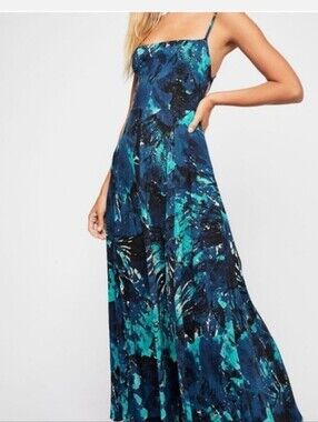 Free People Nellie Printed Maxi Dress